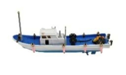 Tomytec 330134 - 1:150 - Fischerboot A3